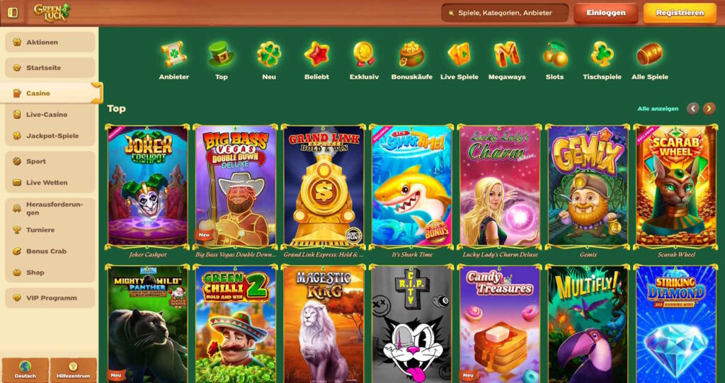 Greenluck 3 Greenluck Casino Slots