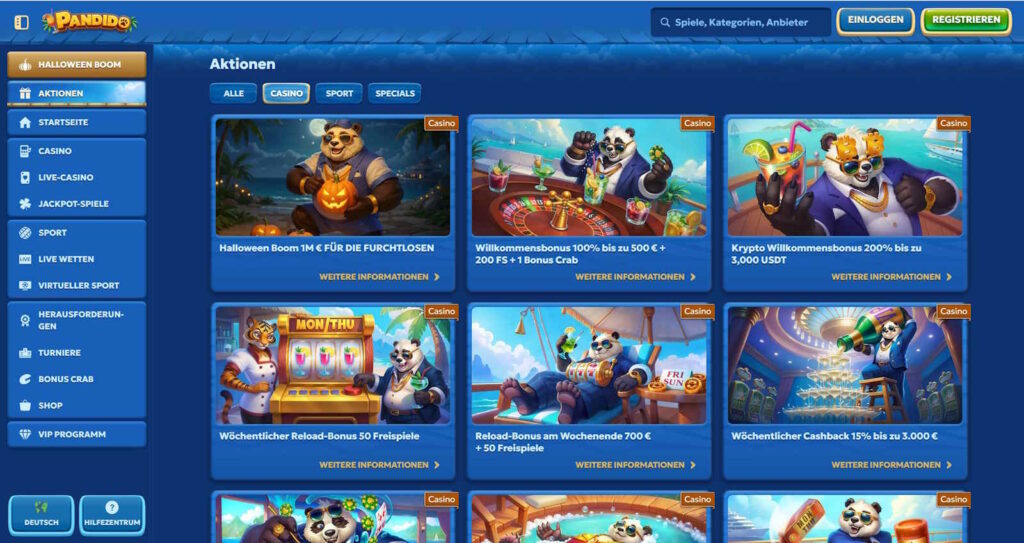 Pandido 8 Pandido Bonus