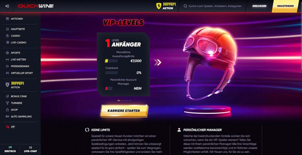 Quickwin 10 Quickwin Casino VIP