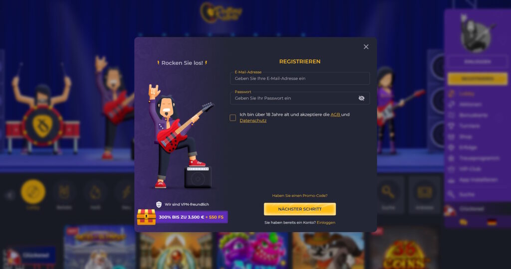 RollingSlots 11 Rolling Slots Registrierung