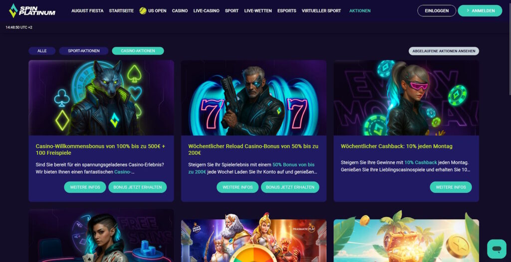 Spinplatinum 8 Spinplatinum Bonus