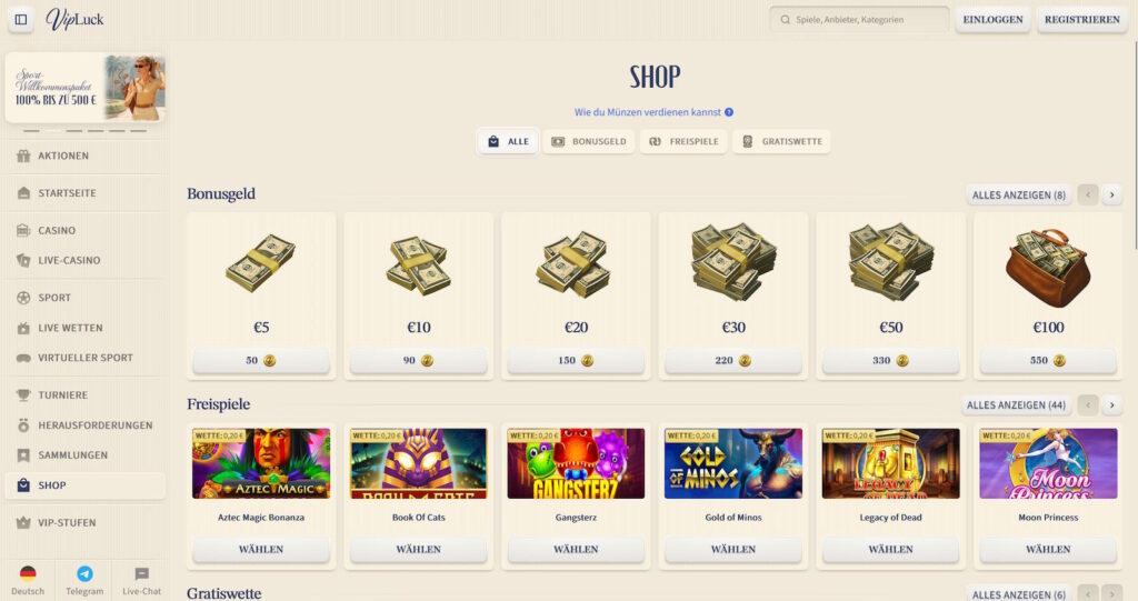 VIPLuck 9 VipLuck Shop