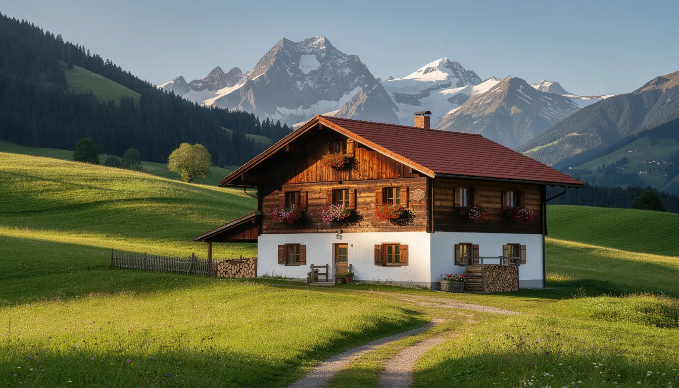 Besetzung von „Die Bergretter”: Alle wichtigen Schauspieler und Rollen im Überblick 2 Bauernhaus in den Bergen