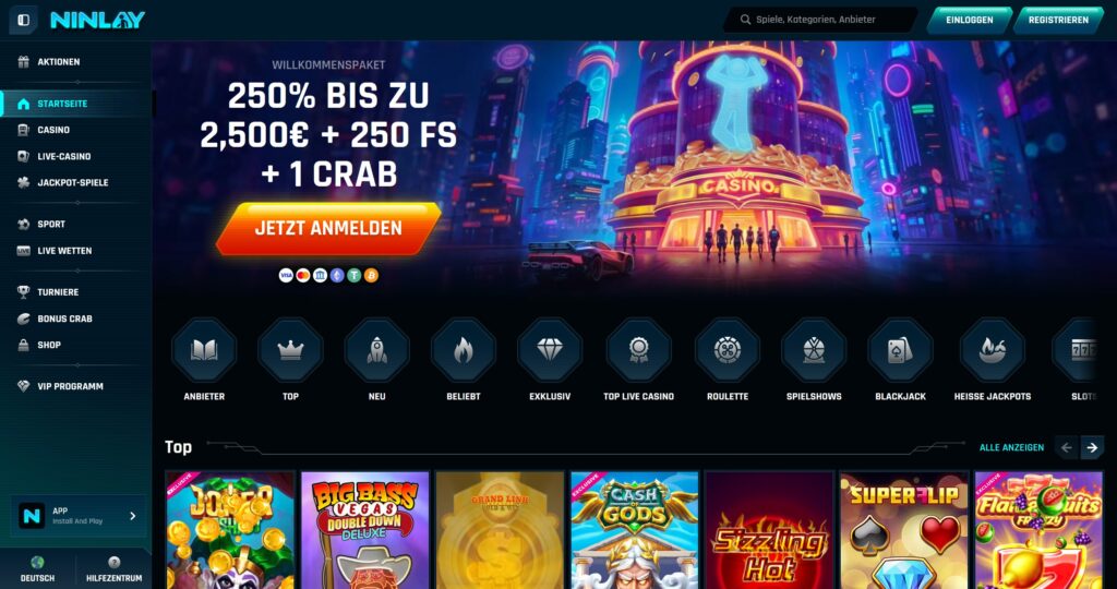 Ninlay Startseite