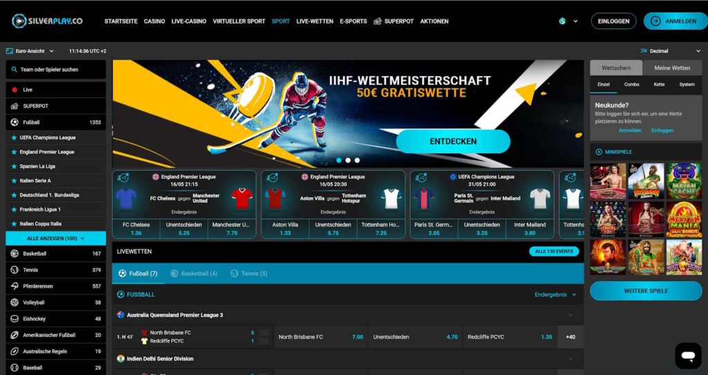 Silverplay 8 silverplay sportwetten