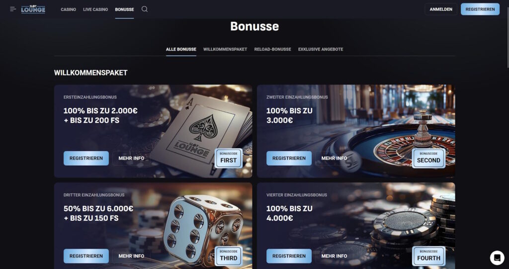 Slotlounge 8 Slotlounge Bonus