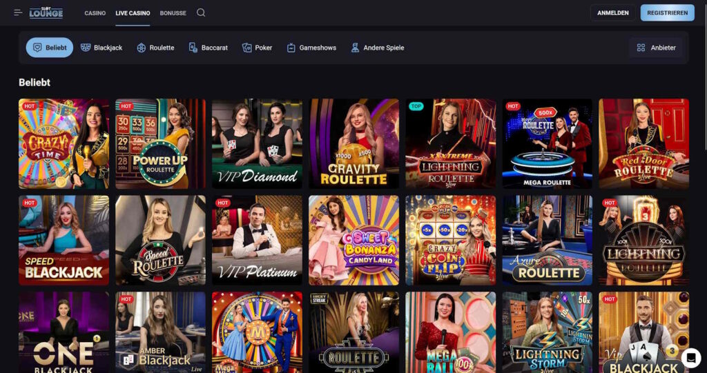 slotlounge live casino