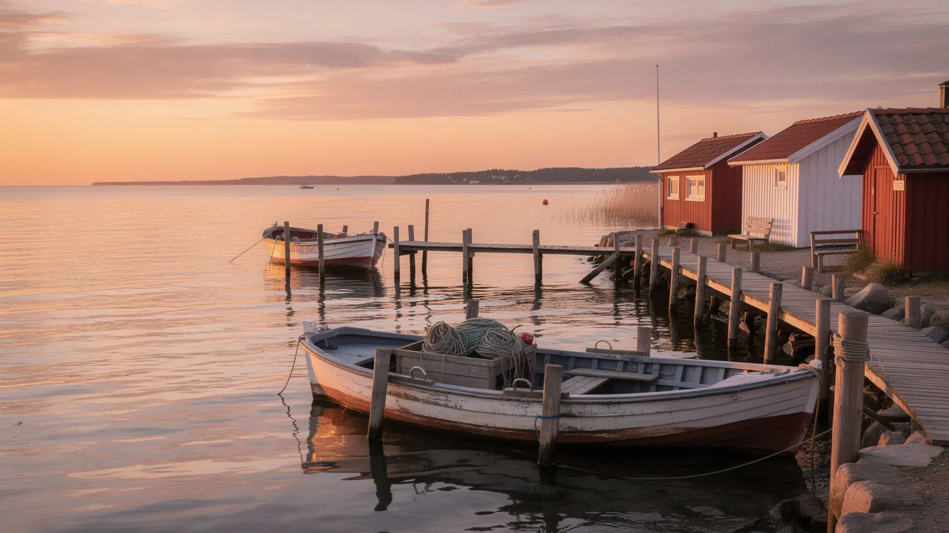 Besetzung von „Praxis mit Meerblick” – alle wichtigen Rollen 2017–2026 4 Idyllische Kulisse: Sonnenuntergang am Steg.