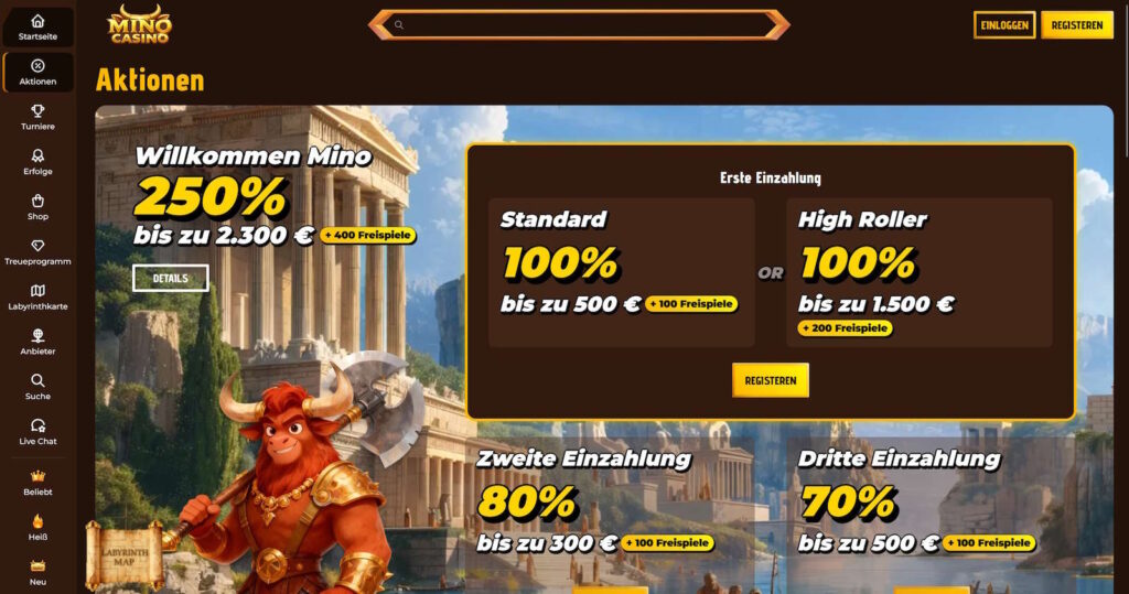 Mino Casino 6 Mino Casino Bonus