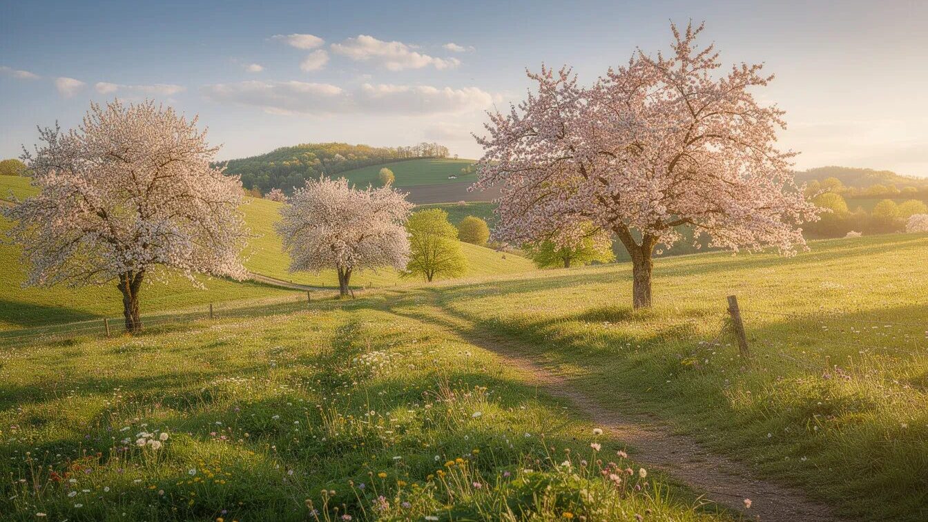 Romance TV – Sender, Programm & Empfang im Überblick 3 Eine romantische Frühlingskulisse.