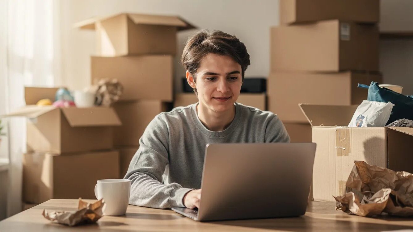 Umzug Vodafone: Internet & Kabel richtig mitnehmen 1 Wenigstens der Umzug Vodafone ist ohne Chaos erledigt.