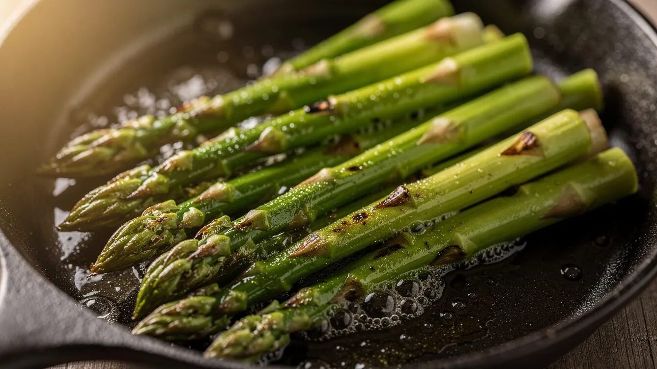 Perfekt Spargel kochen: Schritt-für-Schritt-Anleitung 3 Grünen Spargel kann man sehr gut braten.