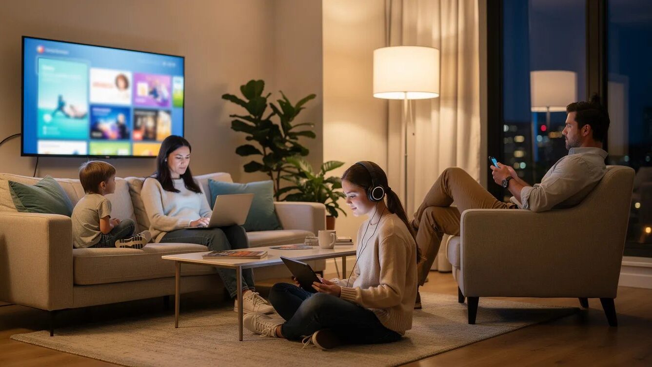 MagentaZuhause XL – Internet 250 MBit/s & Festnetz-Flat im Überblick 1 Mit MagentaZuhause XL werden die Bedürfnisse der ganzen Familie berücksichtigt.