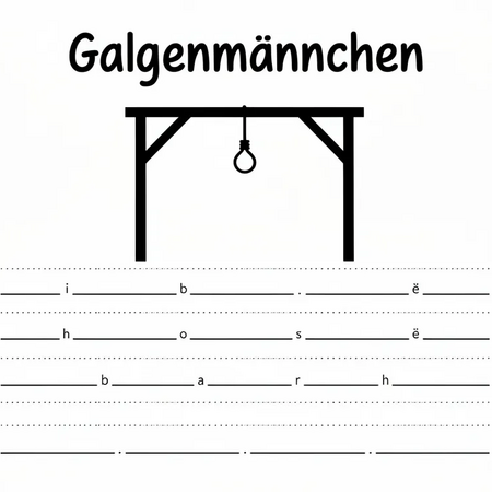 Galgenmännchen: Regeln, Varianten & clevere Wortideen