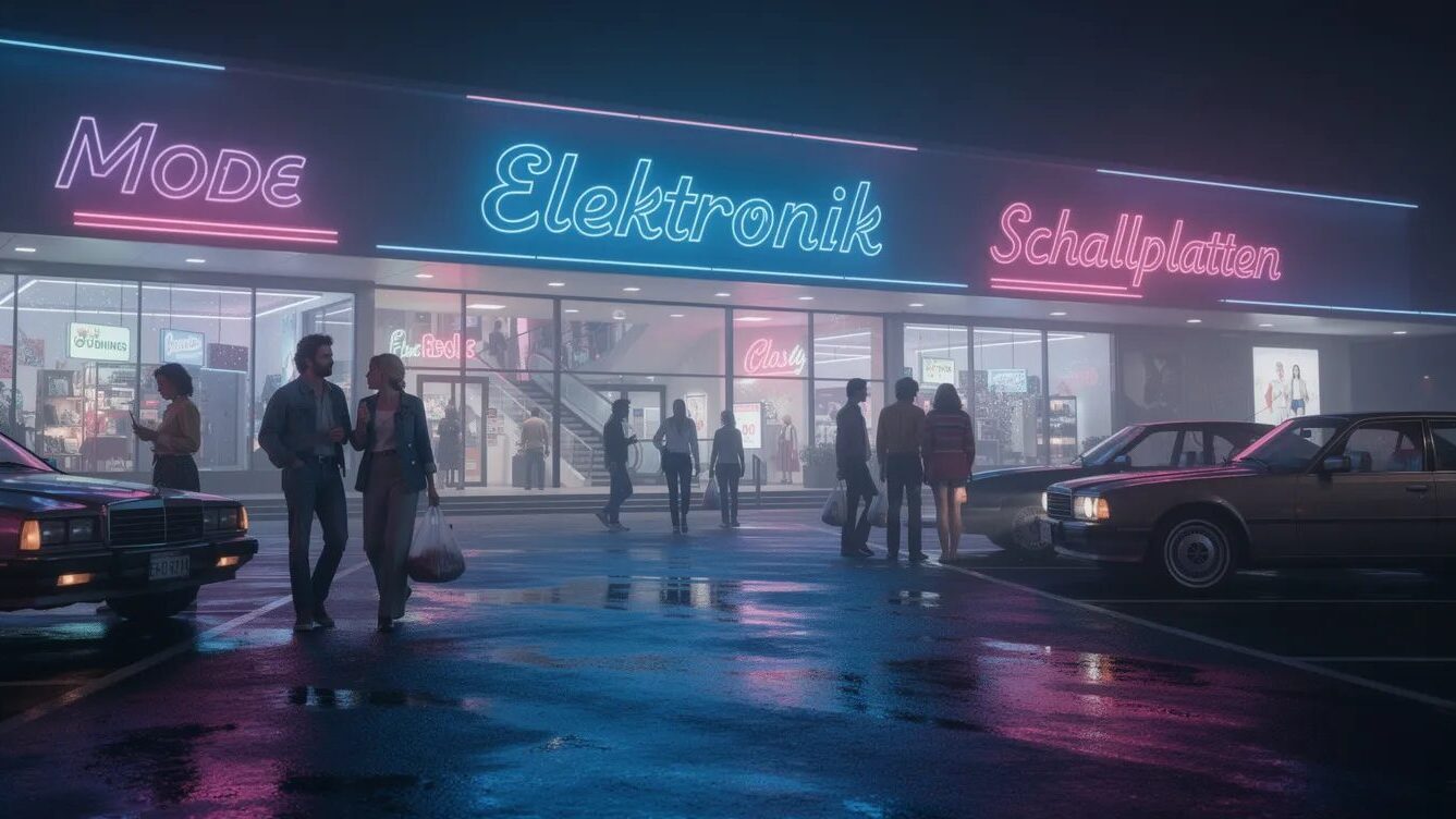 Besetzung von Stranger Things: Alle wichtigen Darsteller im Überblick 2 Kaufmeile im Neonlicht.