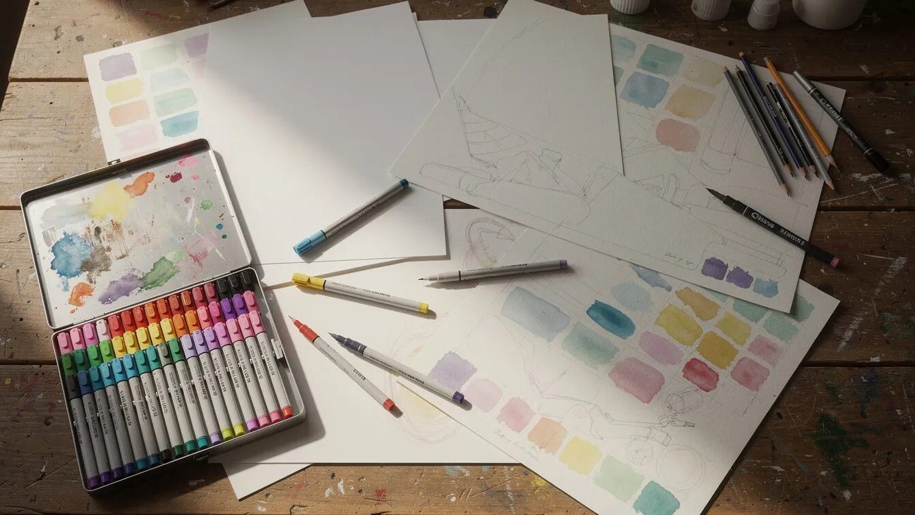 Die Montagsmaler – Spiel, TV-Show & kreative Ideen 1 Für das Spiel benötigt man nur wenig Material.