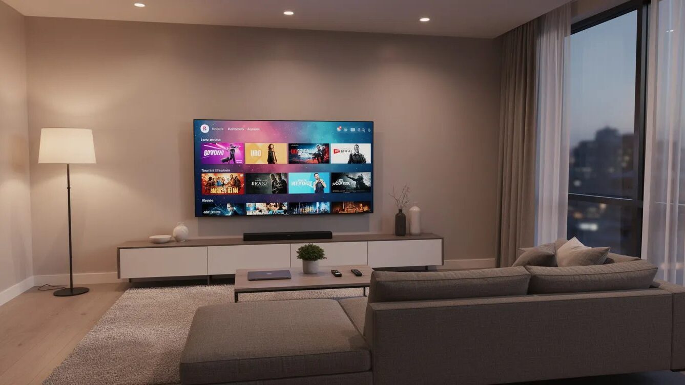 Mit dem Fire TV Stick 4K können Sie an jedem Fernsehgerät Streaminginhalte empfangen.