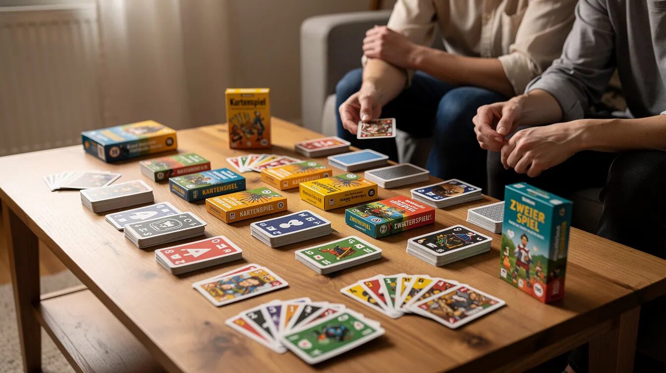 Kartenspiele zu zweit: Beste Spiele für 2 Personen 2026