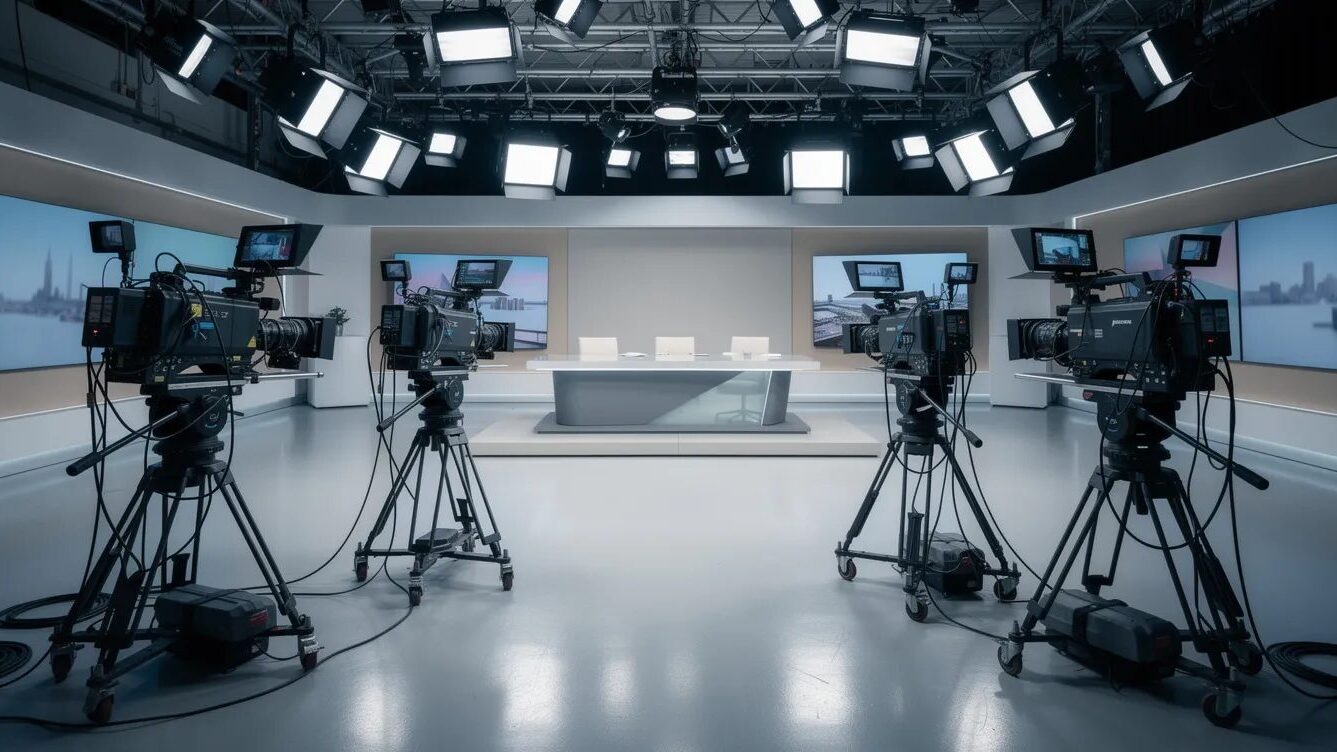 In aller Freundschaft – Die Kult-Krankenhausserie der ARD 3 Leeres Fernsehsstudio.