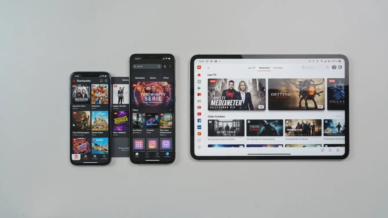 Fernsehen über App: So streamst du Live TV auf jedem Gerät 2 Streaming auf allen Endgeräten dank TV App.