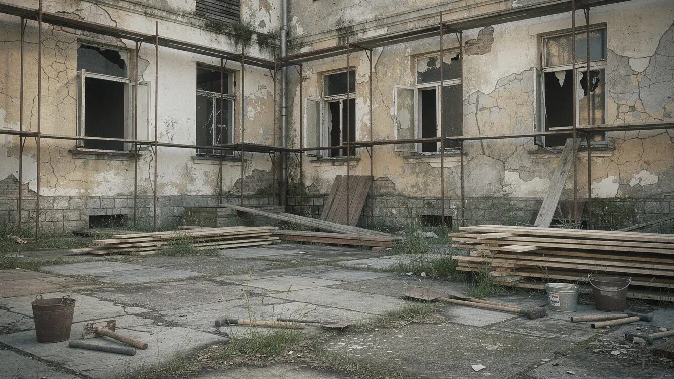Ab in die Ruine – Alles zur Doku‑Soap für Hobby‑Handwerker 4 Hier steckt noch jede Menge Arbeit drin.