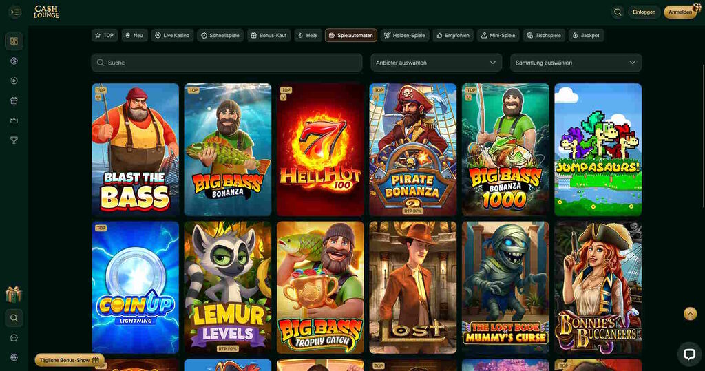 CashLounge Spielautomaten