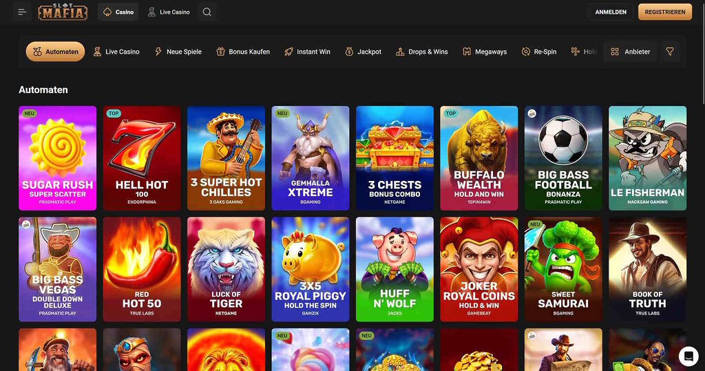 Slot Mafia Spielautomaten