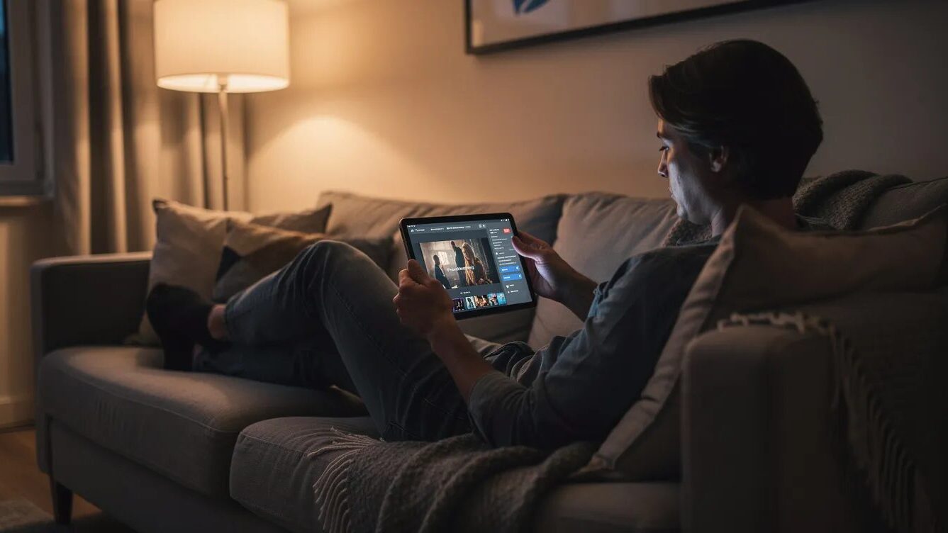 Digitales Fernsehen: Empfangswege, Technik und aktuelle Standards in Deutschland 4 Fernsehen auf Tablet.