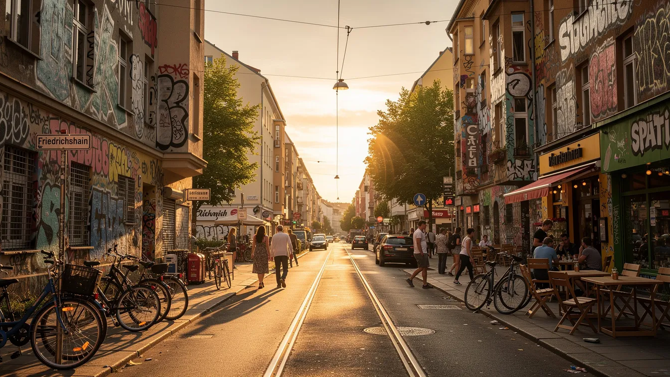 Berlin Tag und Nacht: Alles zur Kult-Soap auf RTL II 4 Straße in Berlin - Symbolbild.