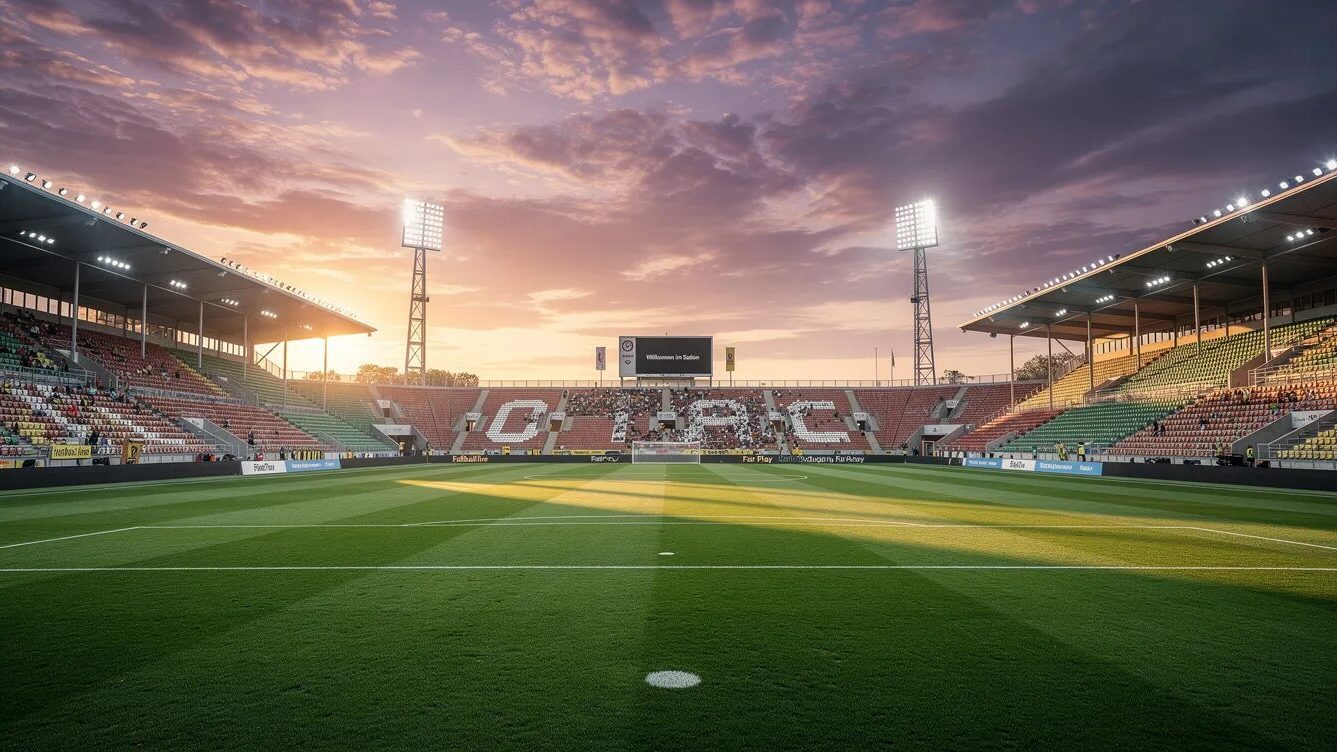 ZDF Morgenmagazin: Sendung, Studio, Events & Sport-Schwerpunkte 3 Fußballstadion