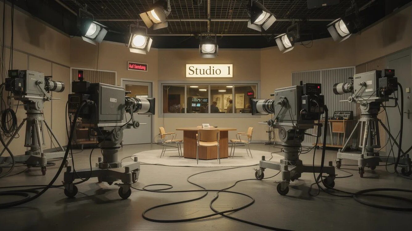 TV Show Tickets, Formate, Programm & Kultsendungen 2 Vorbereitungen für eine Talkshow.